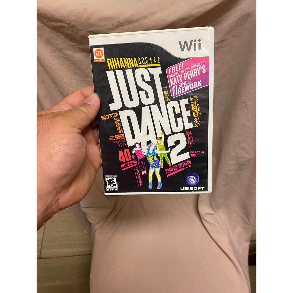Just Dance 2 (Nintendo Wii, 2010) Complete w/ Manual - Tested Working